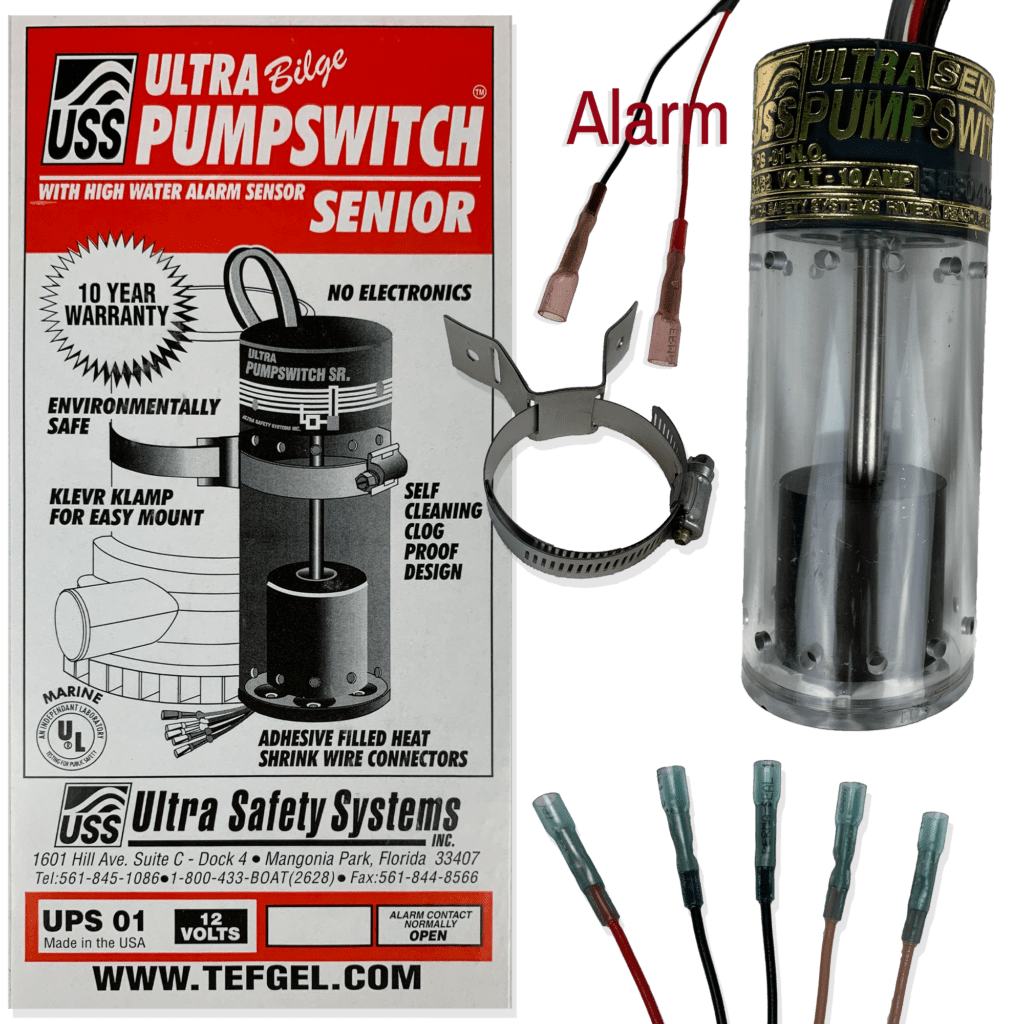 Ultra bilge pumpswitch™ Sr 12v